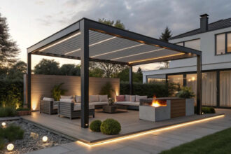 Aménagement extérieur à Thonon-les-Bains : pourquoi choisir une pergola sur mesure en aluminium ?