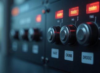 Découvrez les 4 principaux modes de fonctionnement Commutateurs lumineux sur panneau de contrôle moderne