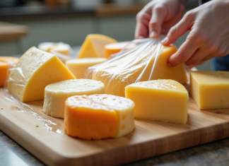 Les vérités à connaître avant de congeler son fromage Différentes variétés de fromage emballées pour congélation