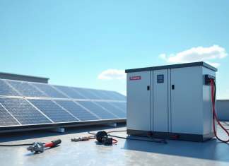 Quelle batterie choisir pour un panneau solaire 3000w et à quel prix Installation solaire sur toit avec grande batterie de stockage